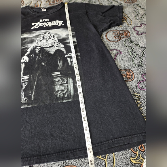 Rob Zombie T-Shirt On The Throne Size M - Picture 5 of 6